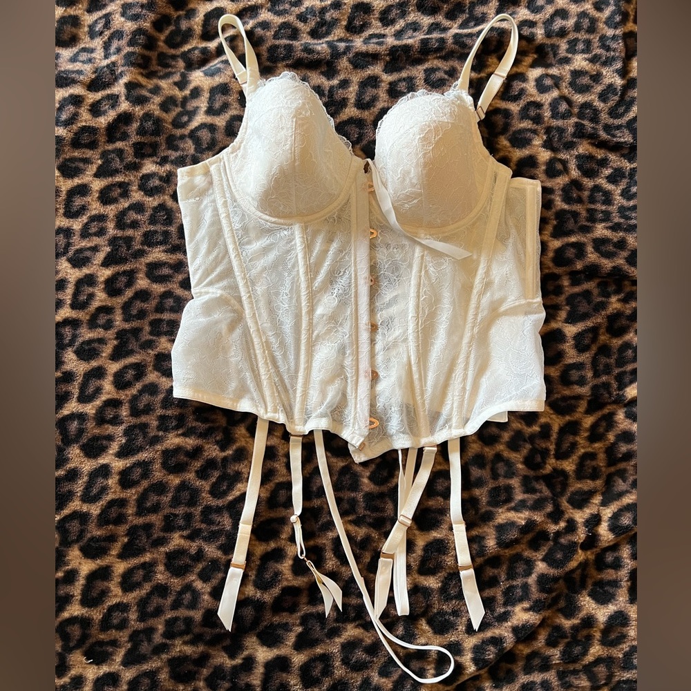 SavagexFenty White Corset